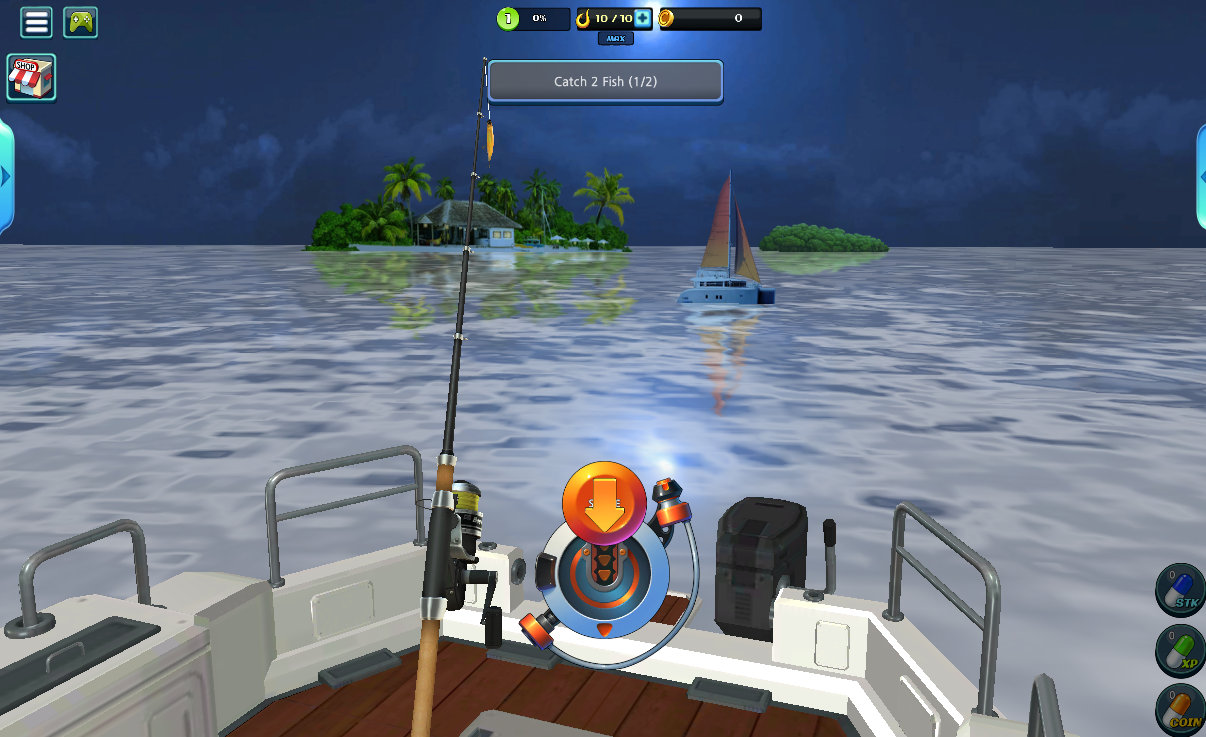 Fishing Hook Game Screenshot