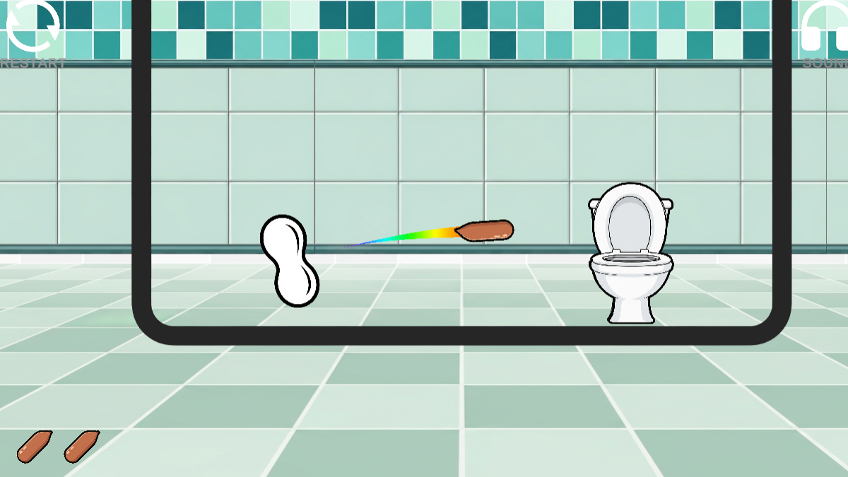 Poop Away Game Screenshot